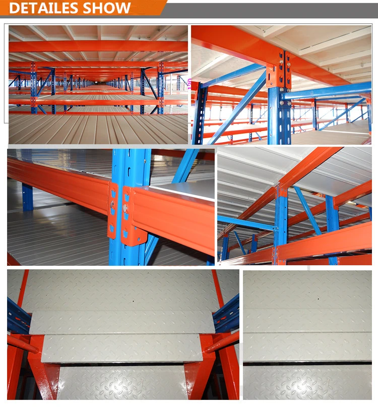 Warehouse Industrial Racking System Mezzanine Installation Structural Mezzanine Floors