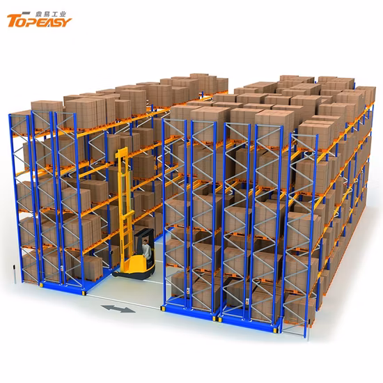 팔레트 랙의 냉장 보관 중국 중장비 창고 강철 드라이브